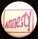 Badge Amnesty Vintage Knappmärke