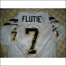 LA Chargers #7 Doug Flutie NFL Matchanvänd tröja