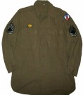 Skjorta Sergeant 1st Class 9th USAAF WW2 original