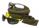 Skyddsglasögon Tactical Goggles 3-in-1 OD Oliv