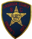 South Carolina Anderson County tygmärke