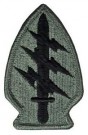 Special Forces Tygmärke ACU med kardborre