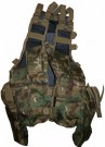 Stridsväst 12 fickor Tactical MultiCam