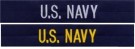 Strip US Navy till uniform Mörkblå