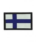 Nationsmärke Flagga Finland Suomi