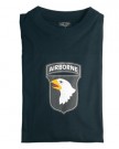 T-Shirt 101st Airborne svart