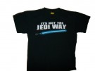 T-Shirt Star Wars "Not the Jedi way": M