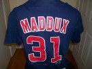Chicago Cubs #31 Maddux MLB Baseball T-Shirt: L
