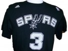 San Antonio Spurs #3 Hill NBA Basket T-Shirt: L