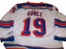 New York Rangers #19 Gomez NHL Matchtröja Reebok: Ungdom L/XL