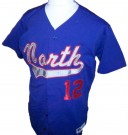 All-Star North #12 Matchanvänd Baseball skjorta: L