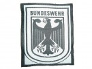 Tygmärke Bundeswehr Adler schwarz