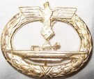 U-Boot Kriegsabzeichen Gold repro