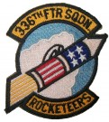 336th Fighter Squadron Tygmärke Kardborre