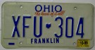 Ohio Nummerplåt USA Heart of it All