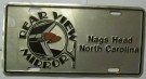North Carolina Nummerplåt USA Nags Head