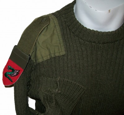 Commando Wooley tröja Para Kfir IDF Israel: 107cm