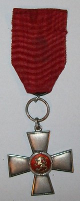 Medalj Order of Lion Finland WW2 original