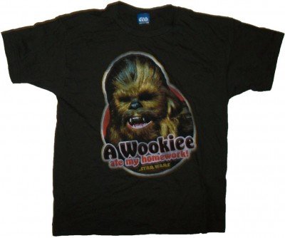 Star+Wars+T-Shirt+Wookiee:+M