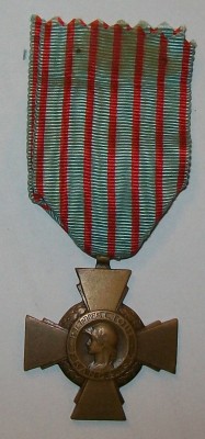 Croix du Combattant Medalj WW2 original