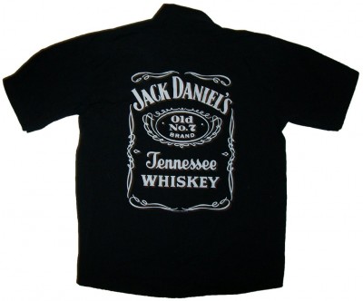 Jack Daniel´s Tennessee Whiskey Skjorta: L