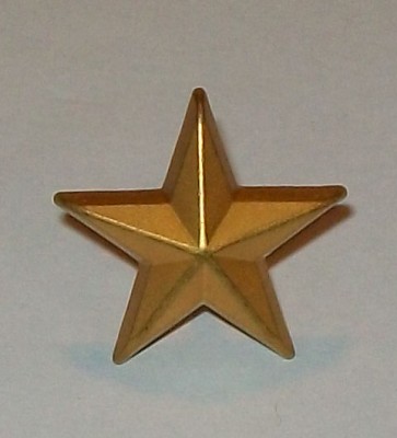 Gradbeteckning Stjärna Guld L m/39-01