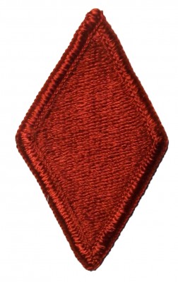 5th Infantry Division Tygmärke färg Original