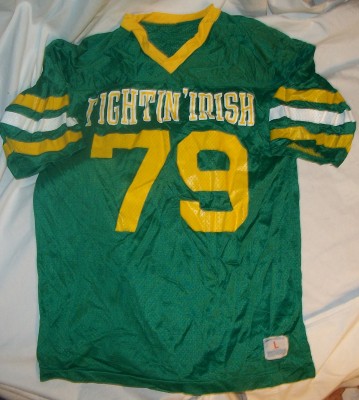 Notre Dame NCAA Football tröja Fighting Irish #79: L