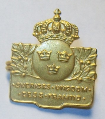 Medalj Sveriges Ungdom Guld WW2