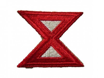 10th Army Tygmärke färg WW2