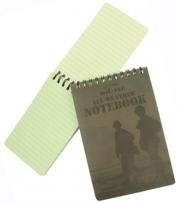 Anteckningsbok Notebook Waterproof