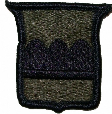 80th Infantry Division Tygmärke subdued