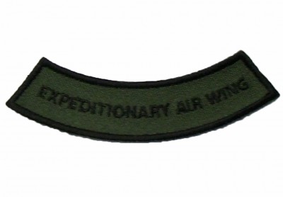 Förbandstecken båge Tilläggstext Expeditionary Air Wing