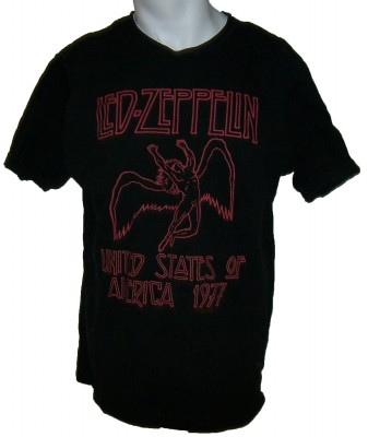 Led Zeppelin USA Tour 1977 T-Shirt: L
