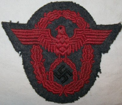 Abzeichen Schutzpolizei Luftwaffe original