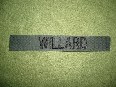 Apocalypse Now Willard namn strip