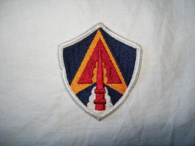 Army Space Command Tygmärke färg