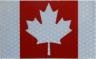 Canada Flagga färg IR Infrared med Kardborre