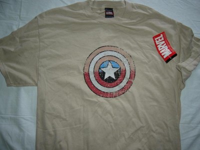 Captain America T-Shirt Marvel NY: L