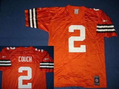 Cleveland BROWNS: Football NFL tröja 3rd orange #2 Couch: M