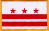 Flagga Washington DC Defense Force Kardborre