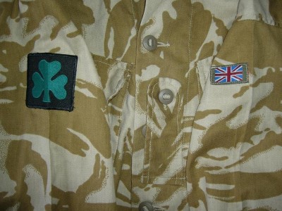Fältskjorta Irish Regiment Desert DPM Irland: 180cl