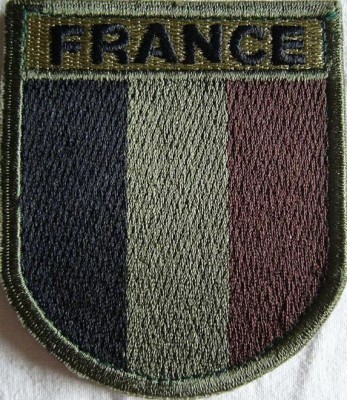 Flagga France Basse Visibilité med kardborre