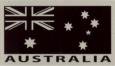 Flagga Infraröd Australien Kardborre