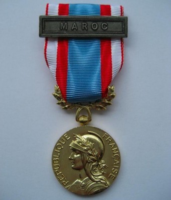 Maroc Medalj Främlingslegionen