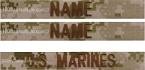 Namn Set MCCUU USMC US Marines Desert
