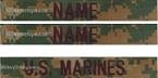 Namn Set MCCUU USMC US Marines Woodland