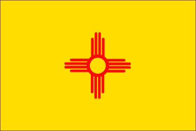 New Mexico Flagga 150 x 90cm