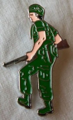 Pin G.I. Soldier Vietnam War