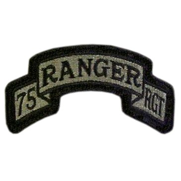Ranger 75th RGT ACU båge Kardborre